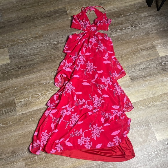 EXPRESS Floral Tiered Maxi Dress - Picture 2 of 5